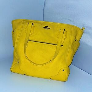 Extra Large Yellow Tote bag